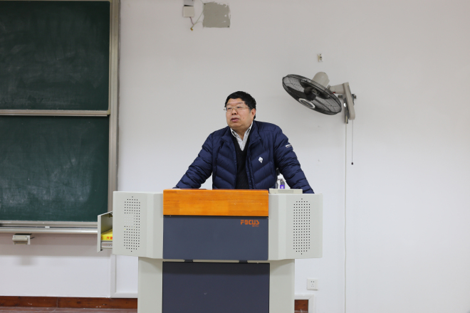 江南大学校长陈坚院士为外院学子上形势与政策课